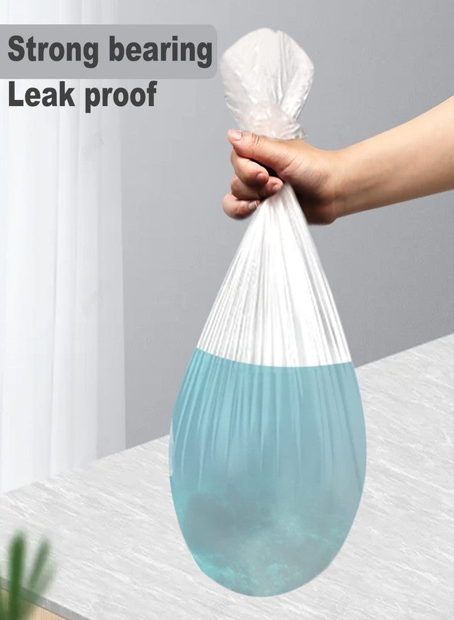 Business King 0.5 Gal Trash Bags Small 240 pcs Clear Strong Tiny Garbage Bags for Mini Desk Trash Can, Fit 0.4-0.8 Gal - Image 3